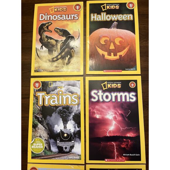 National Geographic Kids Level 1 Reader Assorted Books Science Dino Halloween - Picture 3 of 7